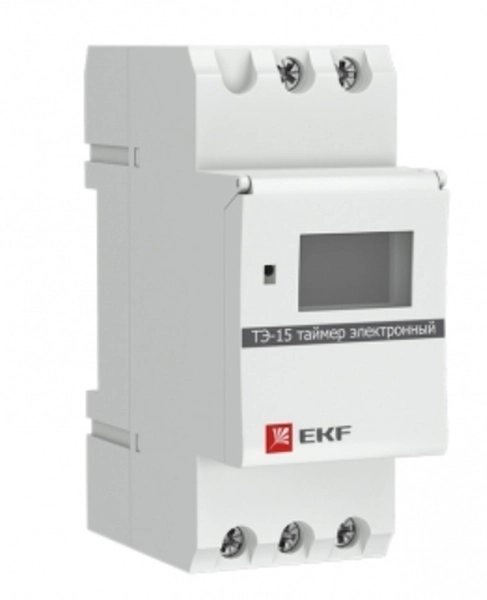 Таймер EKF PROxima ТЭ-15 электронный mdt-15 (кратно 1)
