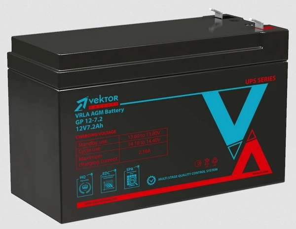 Аккумуляторная батарея Vektor Energy GP 12-72S
