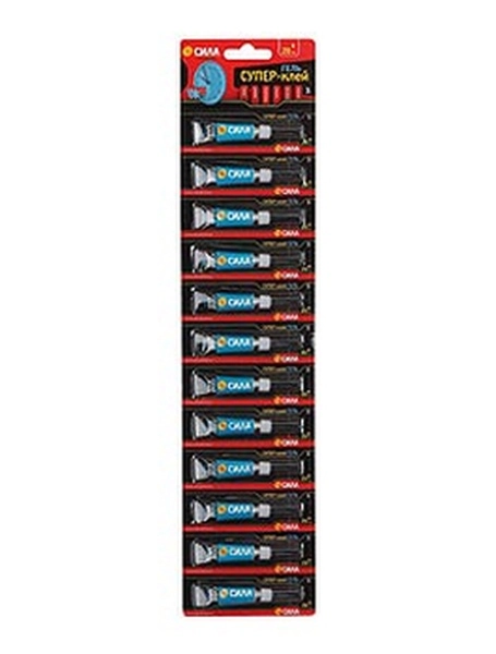 Супер-клей гель "Сила" Супер-клей гель 3 гр. BL-12 (кратно 12)