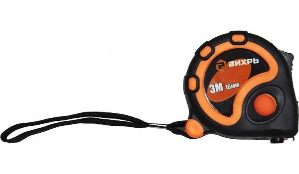 Рулетка  3м/16мм Вихрь