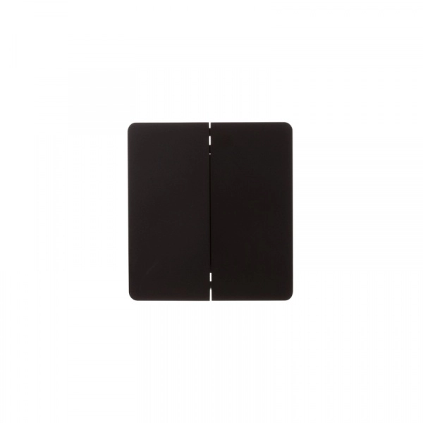 Выключатель двухклавишный ROUND 10А скрытой установки ОНИКС KRANZ