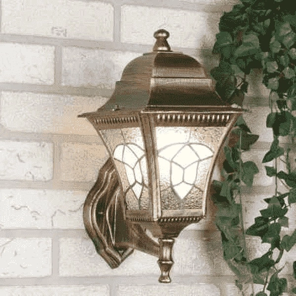 Светильник садово-парковый Elektrostandard Altair E27  1Х60Вт, 245Х185Х380мм, черное золото