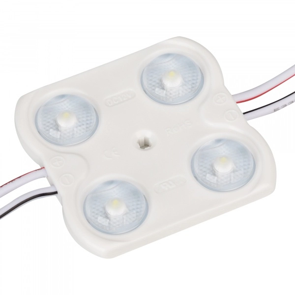 Модуль герметичный CRAFT-2835-4-12V White 170deg (45x43mm, 1.6W, IP65) (Arlight, Закрытый) (кратно 100)