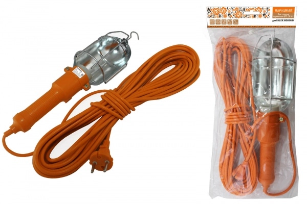 Светильник переносной TDM УП-2Р-05 60 Вт Е27 5м Народный