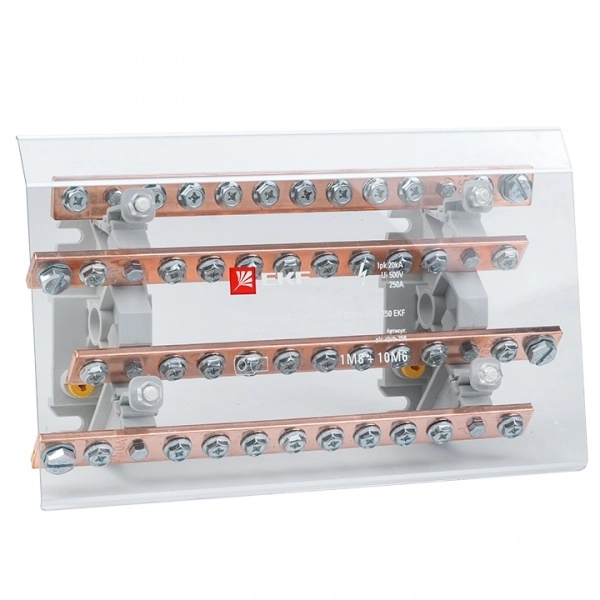 Блок распределительный на МП 250А  ШРБ-250  EKF PROxima (кратно 1)