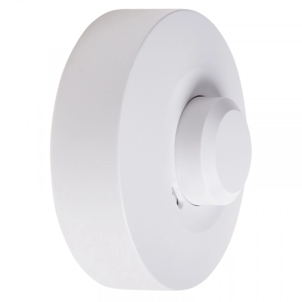 Датчик движения потолочный микроволновый ДДПМ 01, 120град/360град,1200 Вт,3-2000Лк, 1-8 м,10-720 сек,5,8ГГц. REXANT 11-9216