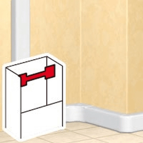 Зажим  цвет белый для кабеля (50 шт в упаковке)  Legrand  DLP  10681