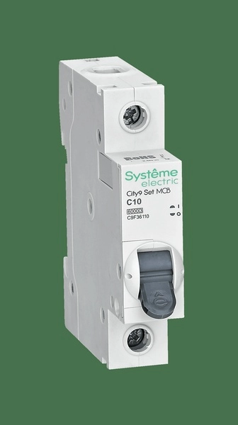 Выключатель автоматический 1П 10А характеристика С 6кА 230В City9 Set