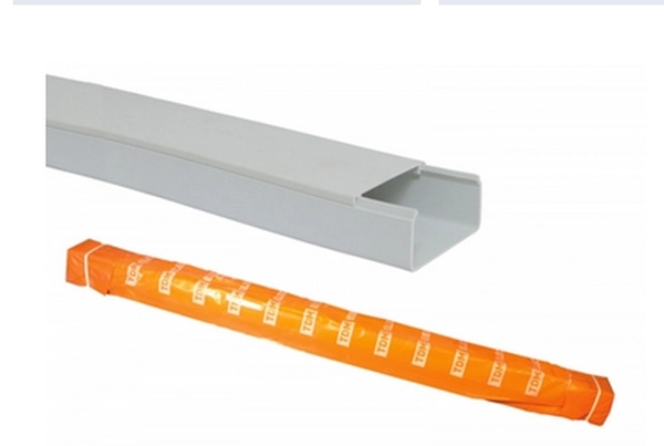 Кабель-канал 12х12 Белый TDM (кратно 2)