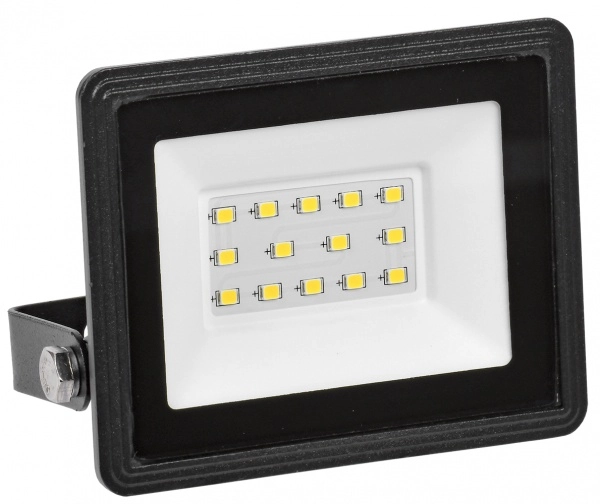 Прожектор светодиодный IEK СДО 06-20 ЧЕРНЫЙ IP65 6500 K