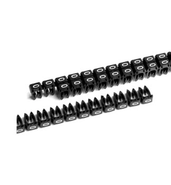 Маркер для кабеля DKC MKF0S1 сечением 0,5-1,5мм символ „0” (кратно 200)