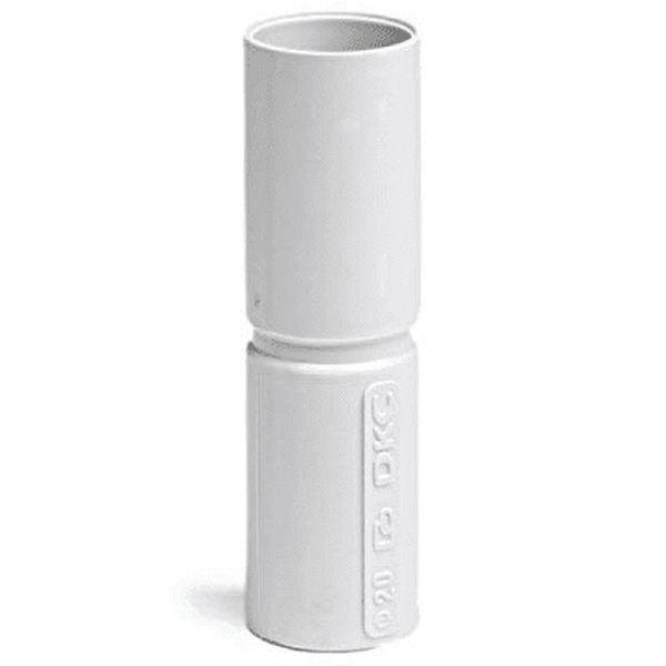 Муфта труба-труба с ограничителем DKC 54916 IP40, д.16мм