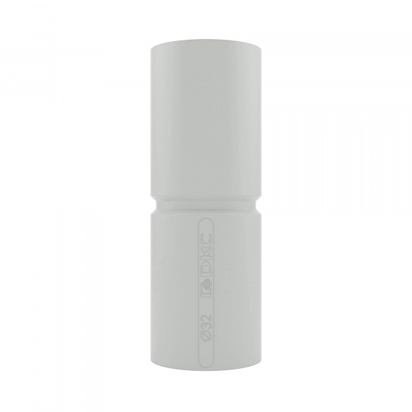 Муфта труба-труба с ограничителем DKC 54932 IP40, д.32мм