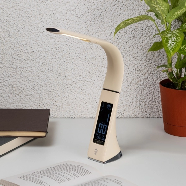 Светильник настольный светодиодный ЭРА NLED-461-7W-BG бежевый