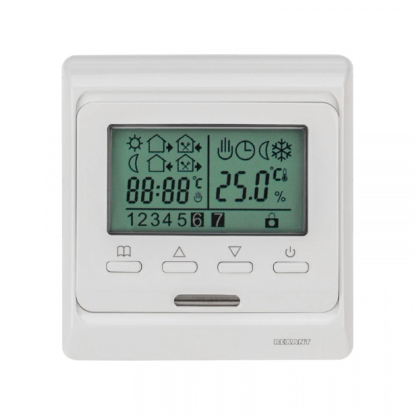 REXANT Терморегулятор с дисплеем и автоматическим программированием (R51XT) 51-0532