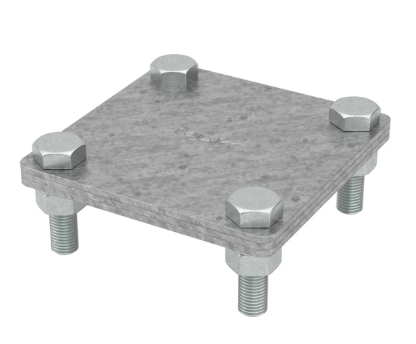 Соединитель крестовой 80х80(70) мм (3 пластины) для соединения плоских проводников шириной 25-50 мм DKC