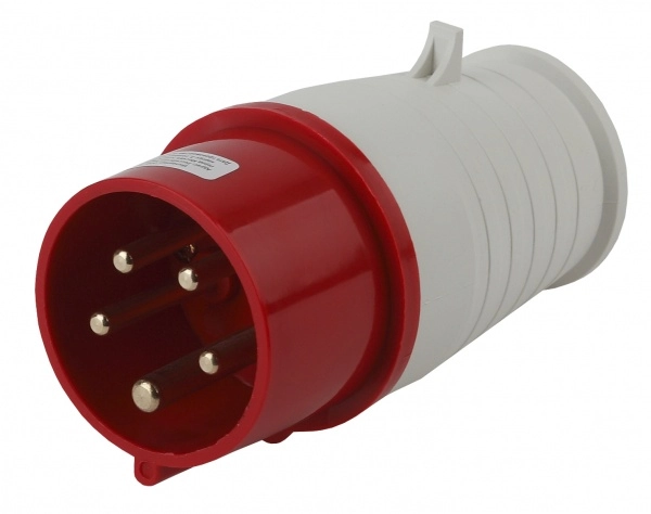 Вилка кабельная переносная 015 3Р+РЕ+N 16А  380В  IP44 ЭРА