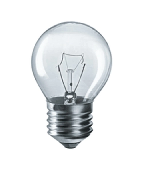 Стандартная лампа накаливания шарик прозрачный Navigator С45 60Вт 230В E27 (кратно 10)