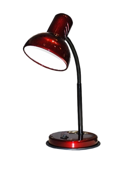 Светильник настольный НT-2077А на подставке Е27 60Вт 220В вишневый перламутр