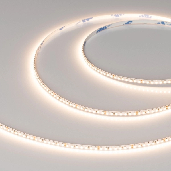 Светодиодная лента Arlight IP20 24V 12Вт/м 3000К  MICROLED-M266-4mm 24V Warm3500 (12 W/m, IP20, 2216, 5m) (кратно 5)