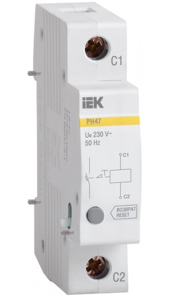 Независимый расцепитель  IEK  РН47 на DIN-рейку