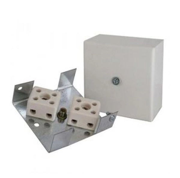 Коробка огнестойкая монтажная 72х72х36 4Р (3 мм2) IP41  КМ-О (4к)-IP41 Гефест