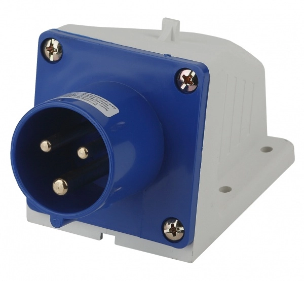 ЭРА Вилка стационарная 513 2Р+РЕ 16А 220В IP44 (10/100/1600)