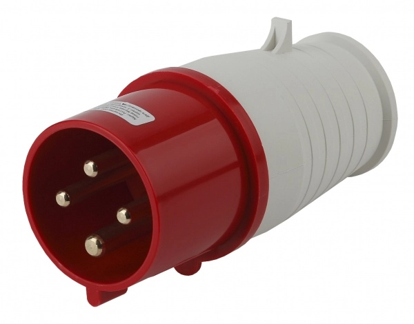 ЭРА Вилка кабельная переносная 024 3Р+РЕ 32А 380В IP44 (10/100/1600)