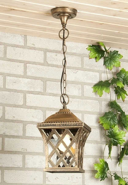 Садово-парковый светильник Elektrostandard  Cassiopeya H черное золото