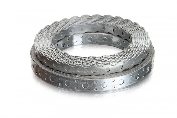 Лента монтажная перфорированная из оцинкованной стали ЛМПВ 17х0.5 Fortisflex (кратно 5)