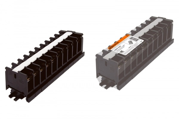 Блок зажимов наборный TDM БЗН 30А на DIN-рейку 10 пар