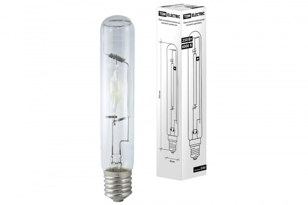 Металлогалогенная лампа  TDM  250Вт  6000К  Е40