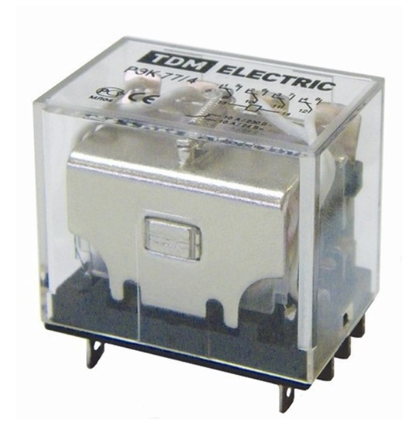 Реле РЭК77/4 10А 60В DC TDM
