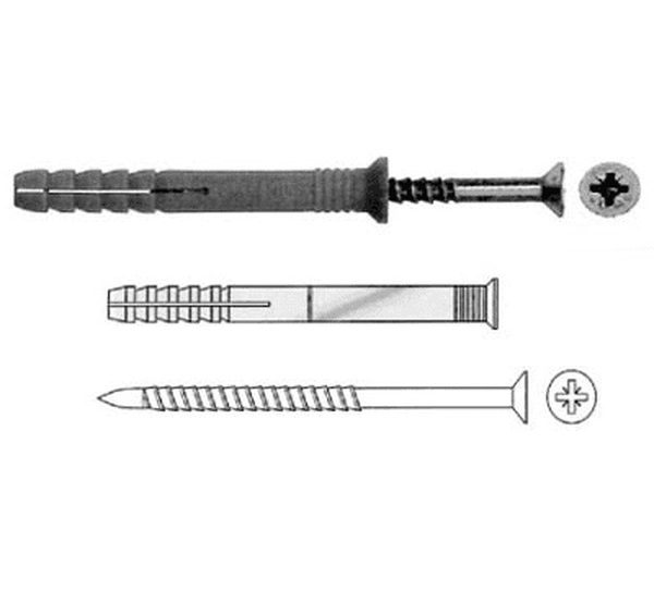 Дюбель-гвоздь потай. 6х50 (50 шт) Росдюбель