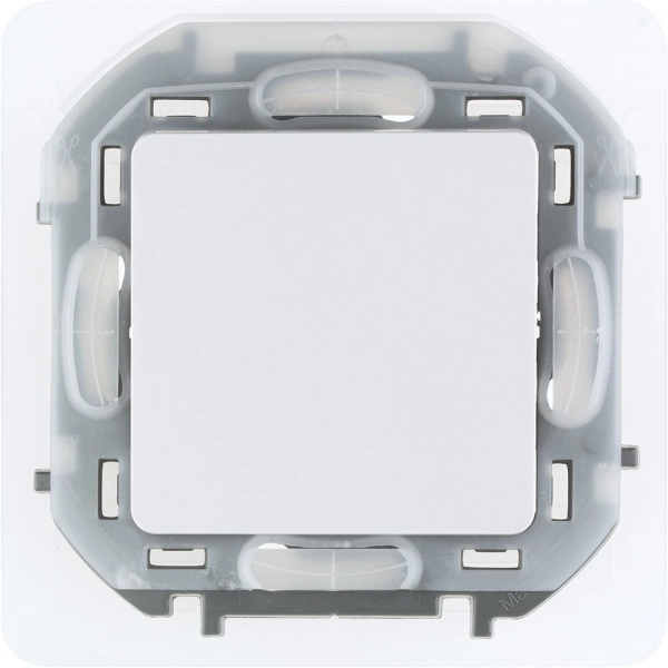 Переключатель одноклавишный IP44 LEGRAND INSPIRIA БЕЛЫЙ скрытая установка 673670