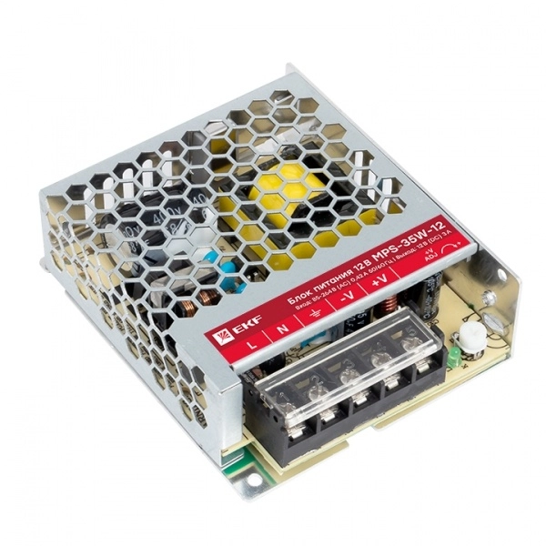 Блок питания 12В MPS-35W-12 EKF Proxima (кратно 1)