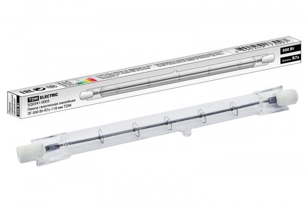 Галогенная лампа  TDM  J118  500Вт  220-240В  R7s