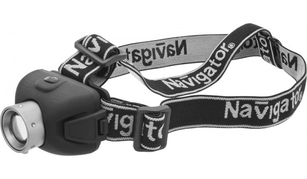 Фонарь налобный светодиодный Navigator NPT-H06-3AAA 94 913 CREE 1LEDx5Вт 3 режима фокусировки