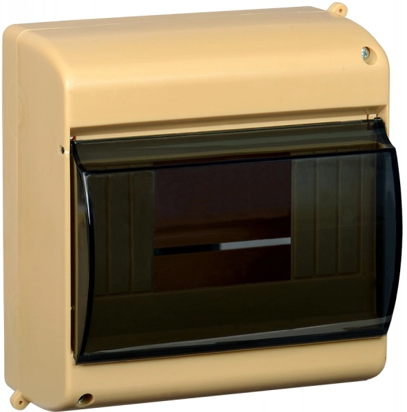 Бокс навесной КМПн  2/6 для 6-х авт.выкл. с прозр.крышкой (Сосна) IEK