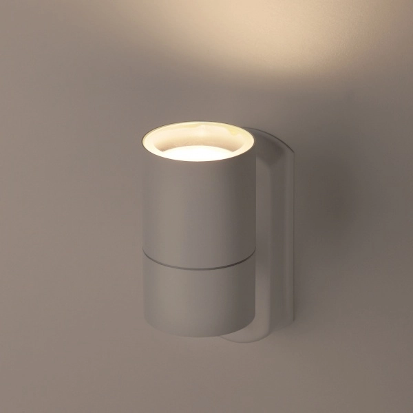 Светильник декоративная подсветка ЭРА WL27 WH GU10 MAX35W IP54 белый