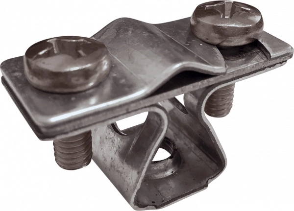 Держатель проводника круглого 6-10 мм, оцинк.   EZETEK