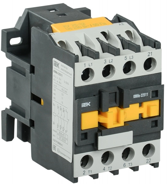 Контактор   25A  230В 1НО КМИе-22510 25А 230В/АС3 1НО IEK