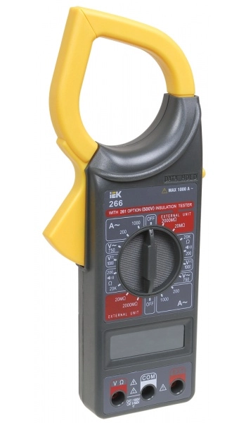 Мультиметр М-266 токоизмерительные клещи  Expert IEK