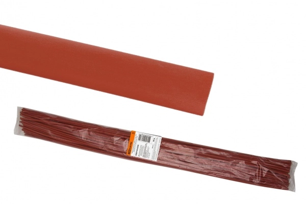 Трубка ТУТнг  16/8 красная по 1м (50 м/упак) TDM