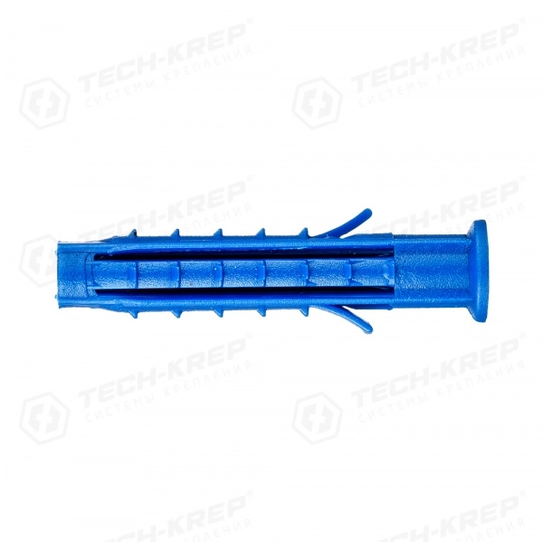Дюбель распорный Чапай 6х35 шипы+усы (полипропилен) (50 шт) - пакет Tech-Krep
