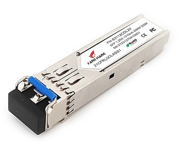 SFP модуль 20км, 1.25G, 2 волокна, 1310нм, DDM, LC FH-S3112CDL20