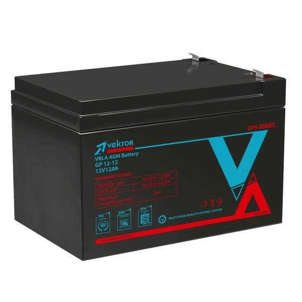 Аккумуляторная батарея Vektor Energy GP 12-12S
