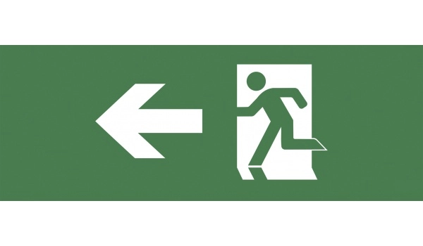 Этикетка самоклеющая ЭРА INFO-SSA-101 "Фигура/стрелка влево" SSA-101