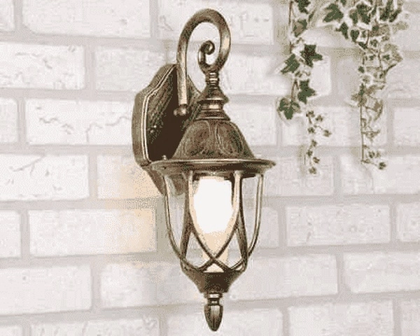 Светильник садово -парковый Elektrostandard Orion черное золото