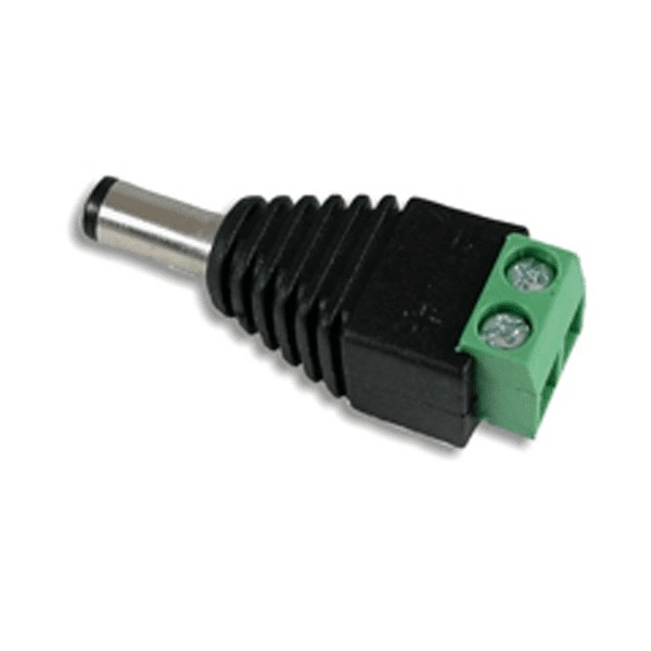 Разъем питания штекер 2.1х5.5 с клеммной колодкой REXANT 14-0314